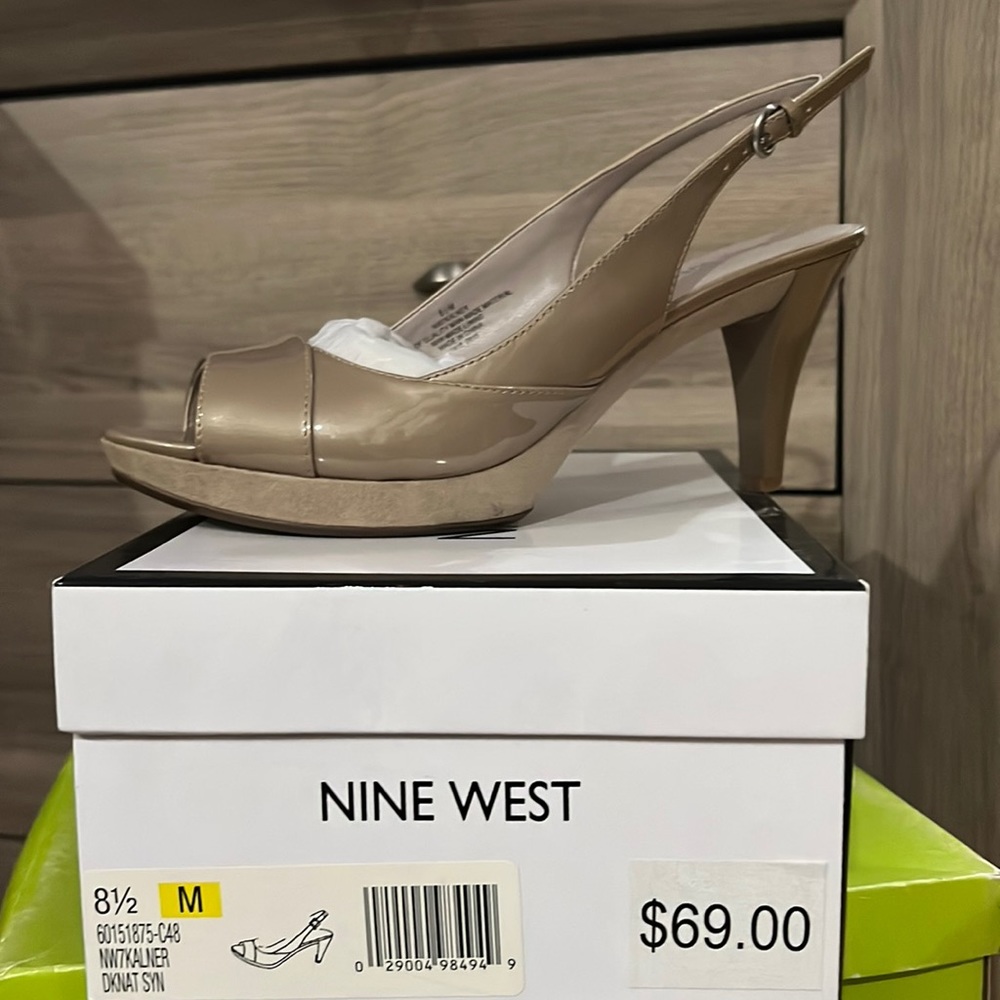 Sand color heel